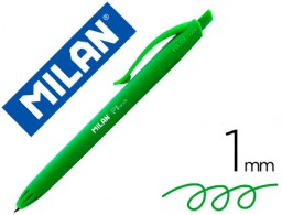 Bolígrafo Milan P1 Touch tinta verde